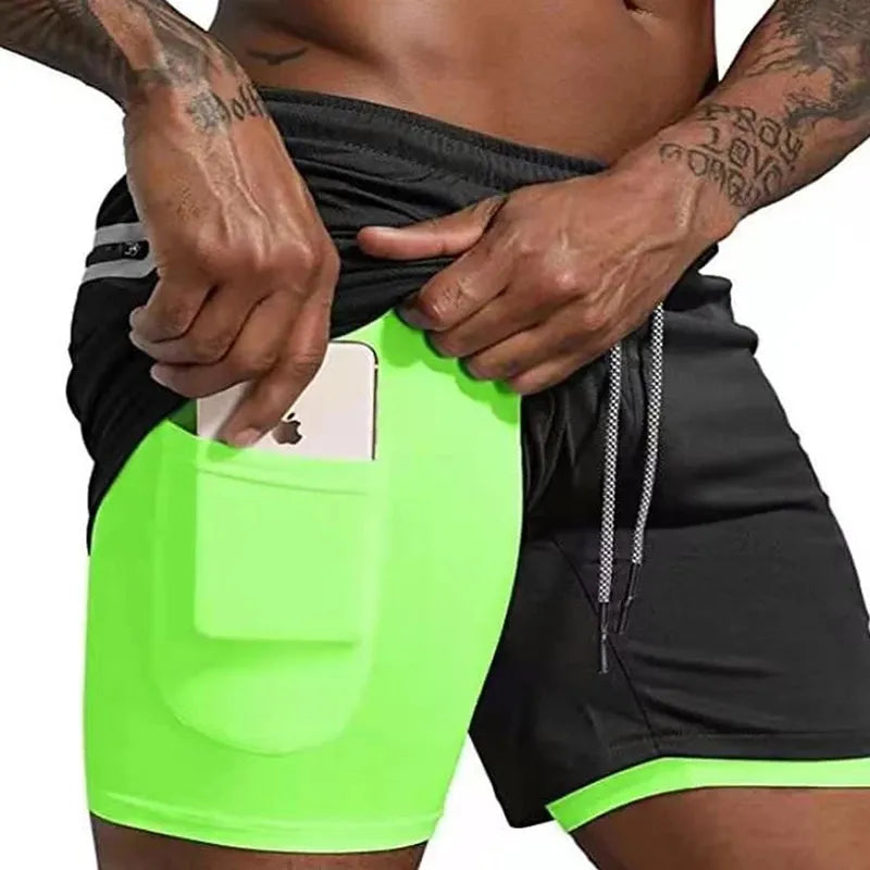 Short masculino para malhar, correr e outros esportes.