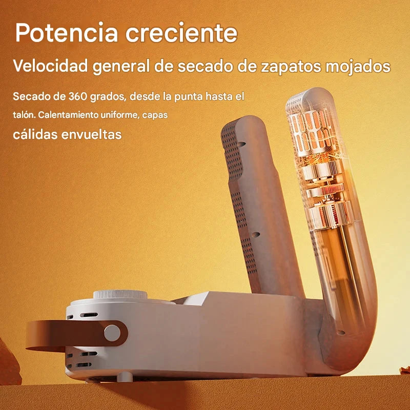 Secador Eléctrico de Calzado y Eliminador de Olores Portátil