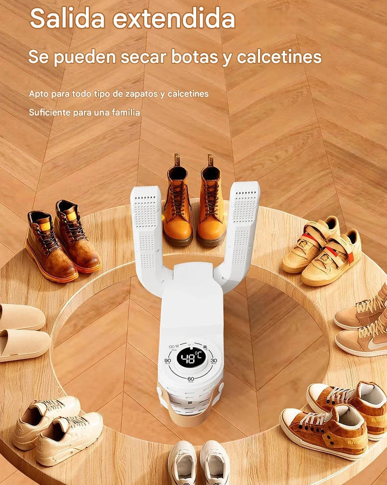 Secador Eléctrico de Calzado y Eliminador de Olores Portátil